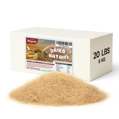 두바이 초콜릿용 볶은 카다이프 9kg (업소용) 터키 전통 디저트 · 베이커리 전문 재료