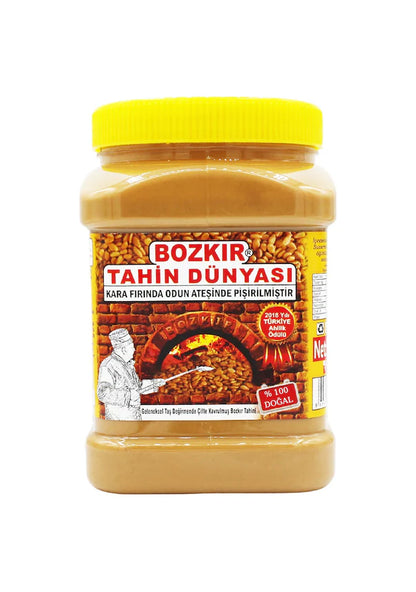두바이 초콜릿 핵심 재료｜터키 전통 보즈크르 타히니 1kg｜100% 참깨 페이스트｜돌맷돌 제조｜무첨가 프리미엄 타힌